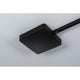 U-Rail Einspeisung Smart Home Zigbee Schwarz-Matt - elegante Mitteleinspeisung in Schwarz matt für modernes Lichtmanagement.