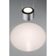 U-Rail LED Pendelleuchte Aldan Chrom-Matt Schwarz mit elegantem Design und dekorativen Lichtakzenten.