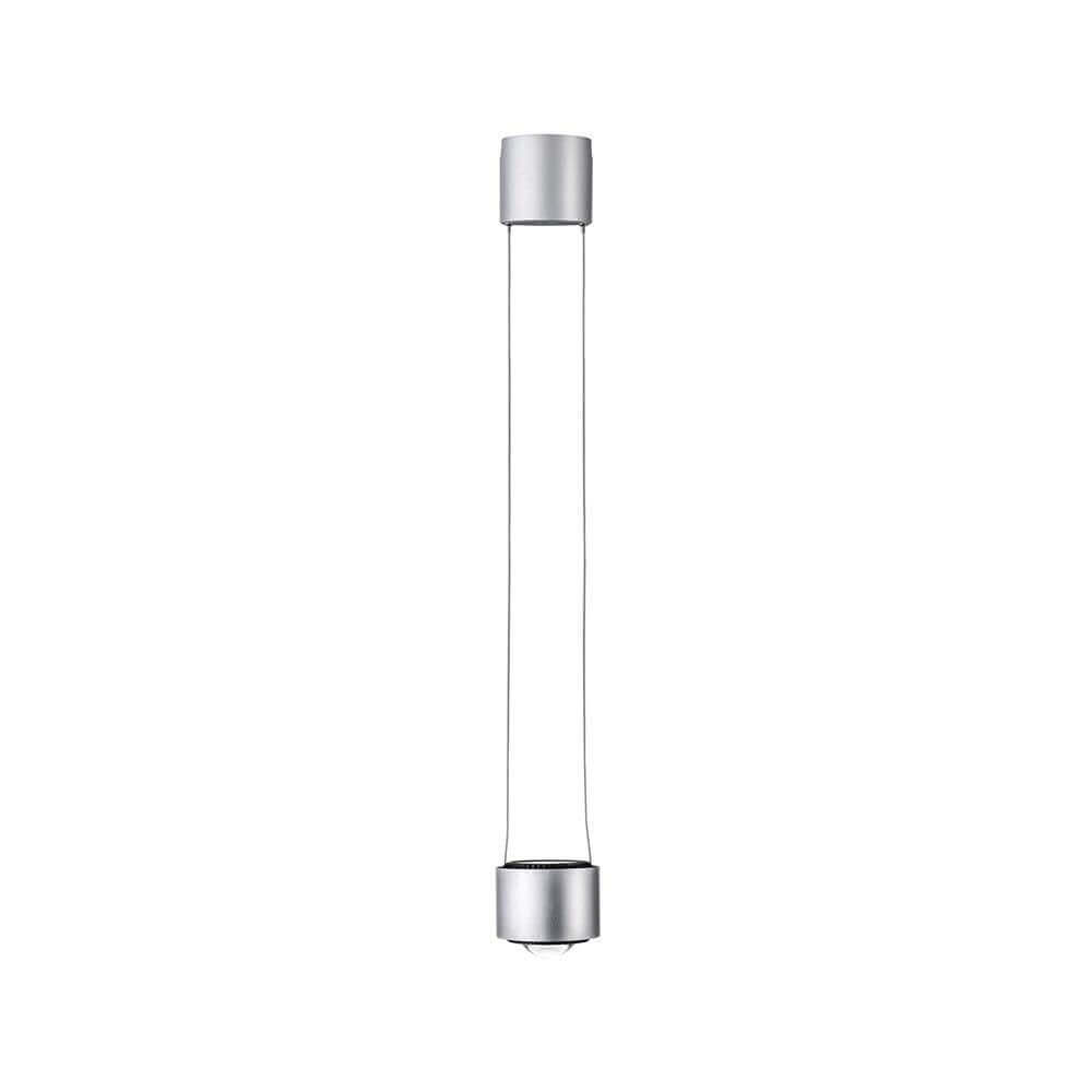 U-Rail LED Pendelleuchte Aldan Chrom-Matt Schwarz