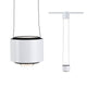 U-Rail LED Pendelleuchte Aldan Weiß – moderne Pendelleuchte mit oben und unten abstrahlendem Spot, verstellbare Pendellänge, elegantes weißes Design