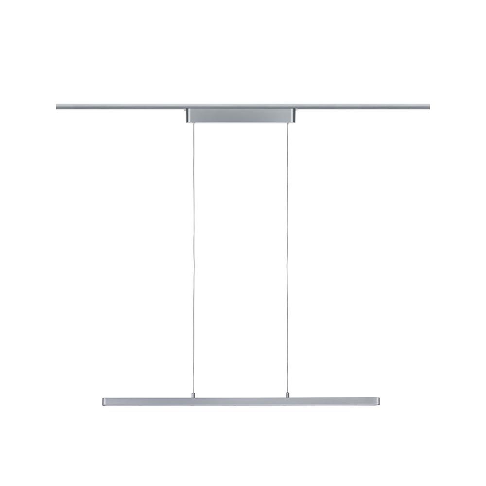 U-Rail LED pendant light Lento dimmable chrome-matt