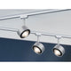 U-Rail LED Schienenspot Aldan Einzelspot Dimmbar mit modernem Design und warmweißem Licht.