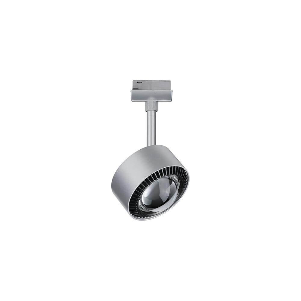 U-Rail LED Schienenspot Aldan Einzelspot Dimmbar in modernem Design, versetzt von der Decke.