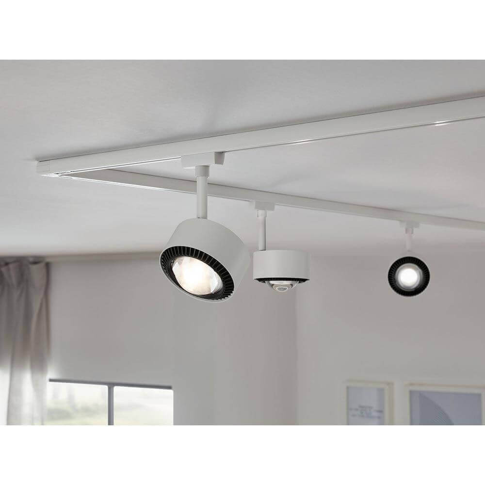 U-Rail LED Schienenspot Aldan Einzel-Spot Dimmbar Weiß, Schwarz
