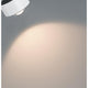 U-Rail LED Schienenspot Aldan Einzel-Spot Dimmbar Weiß, Schwarz leuchtet warmweiß an Wand, flexibel ausrichtbarer URail Spot