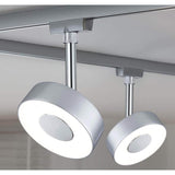U-Rail LED Schienenspot Circle Chrom-Matt Dimmbar
