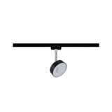 U-Rail Led Rail Spot Circle Single Spot Dimble Black, Chrome