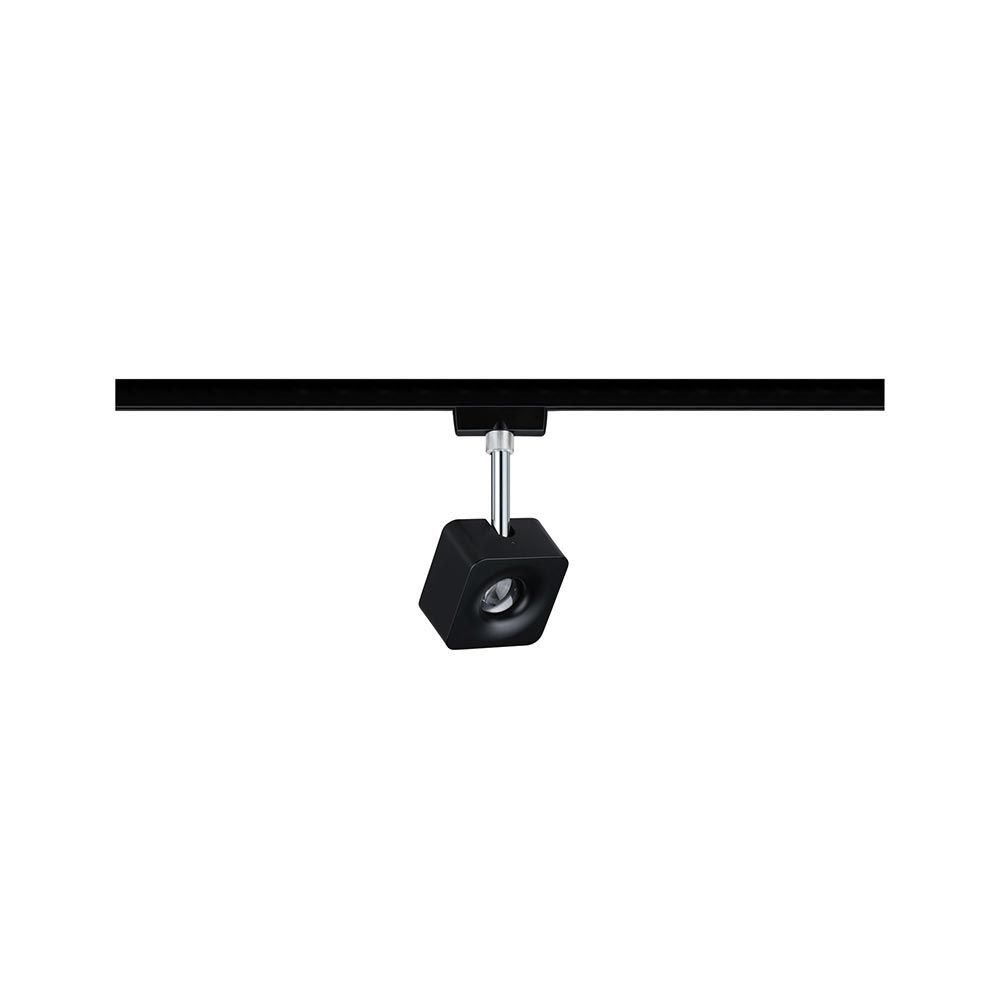 Cubo del rail-rail a led U-rail Dimmabile Black-Matt