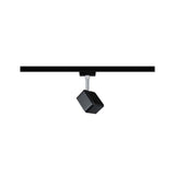 U-Rail LED Schienenspot Cube Schwarz-Matt Dimmbar