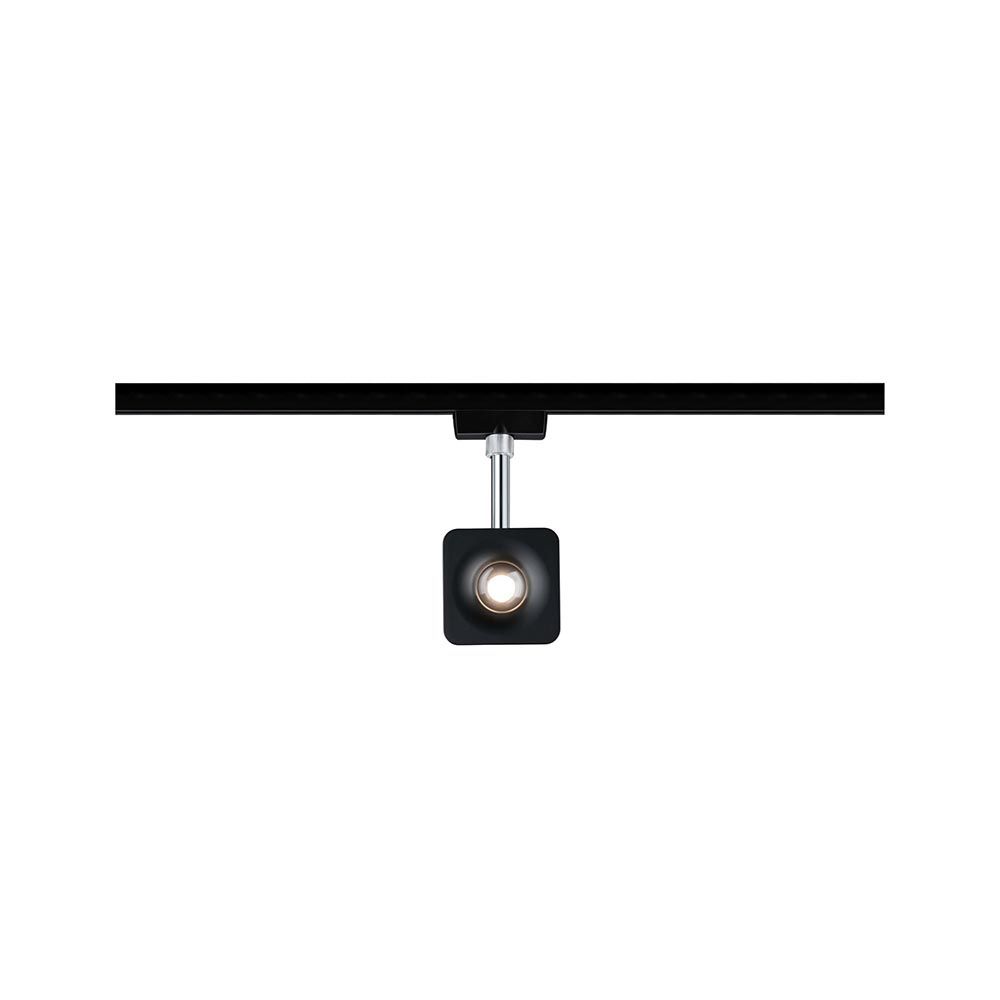 Cubo del rail-rail a led U-rail Dimmabile Black-Matt