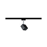 U-Rail LED Schienenspot Cube Spot Schwarz-Matt Dimmbar