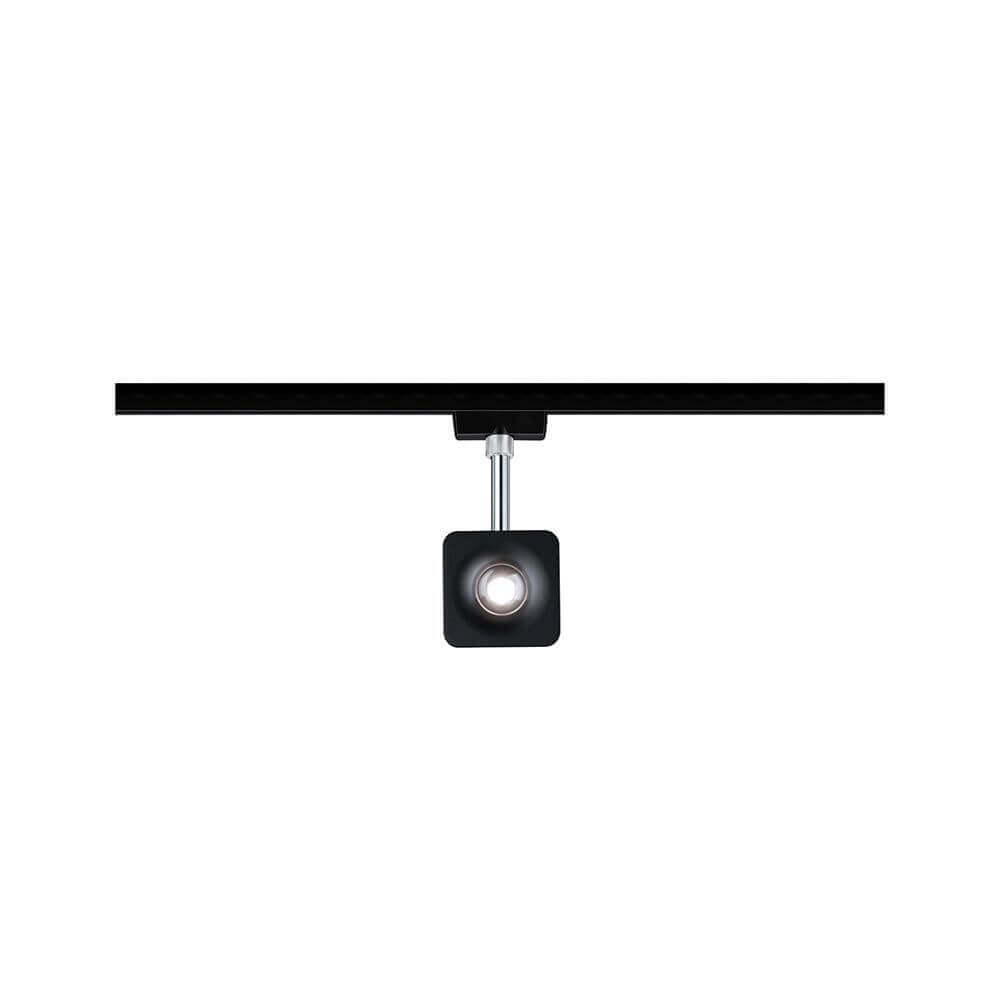 U-Rail LED Schienenspot Cube Spot Schwarz-Matt Dimmbar