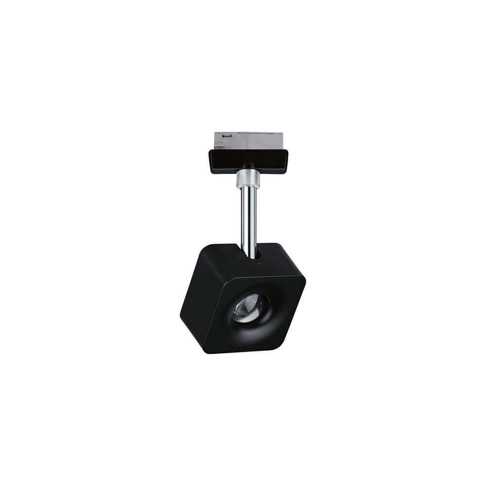 U-Rail LED Schienenspot Cube Spot Schwarz-Matt Dimmbar