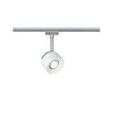 U-Rail LED rail show Pane single spot white, chrome-matt