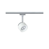 U-Rail LED rail show Pane single spot white, chrome-matt