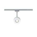U-Rail LED rail show Pane single spot white, chrome-matt