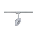 U-Rail LED -raidekohtainen pallo yhden spot Chrom-Matt Dintable