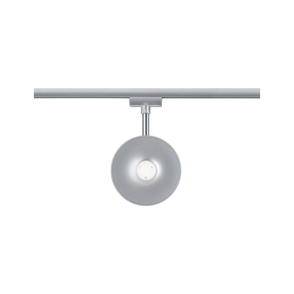 U-Rail LED -raidekohtainen pallo yhden spot Chrom-Matt Dintable