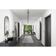U-Rail LED Schienenspot Sphere Einzelspot Dimmbar Schwarz-Matt in modernem Flur mit eleganter Einrichtung.