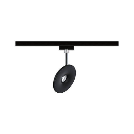 U-Rail LED Rail Sput-pallo yhden spot Black-Matt, Chrome