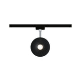 U-Rail LED track spot Sphere single spot black-matt, chrome