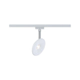 U-Rail LED Rail Spotl Sphere Single Spot blanc, Chrome