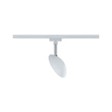 U-Rail LED Rail Spotl Sphere Single Spot blanc, Chrome