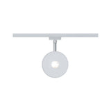 U-Rail LED Schienenspot Sphere Einzelspot Weiß, Chrom