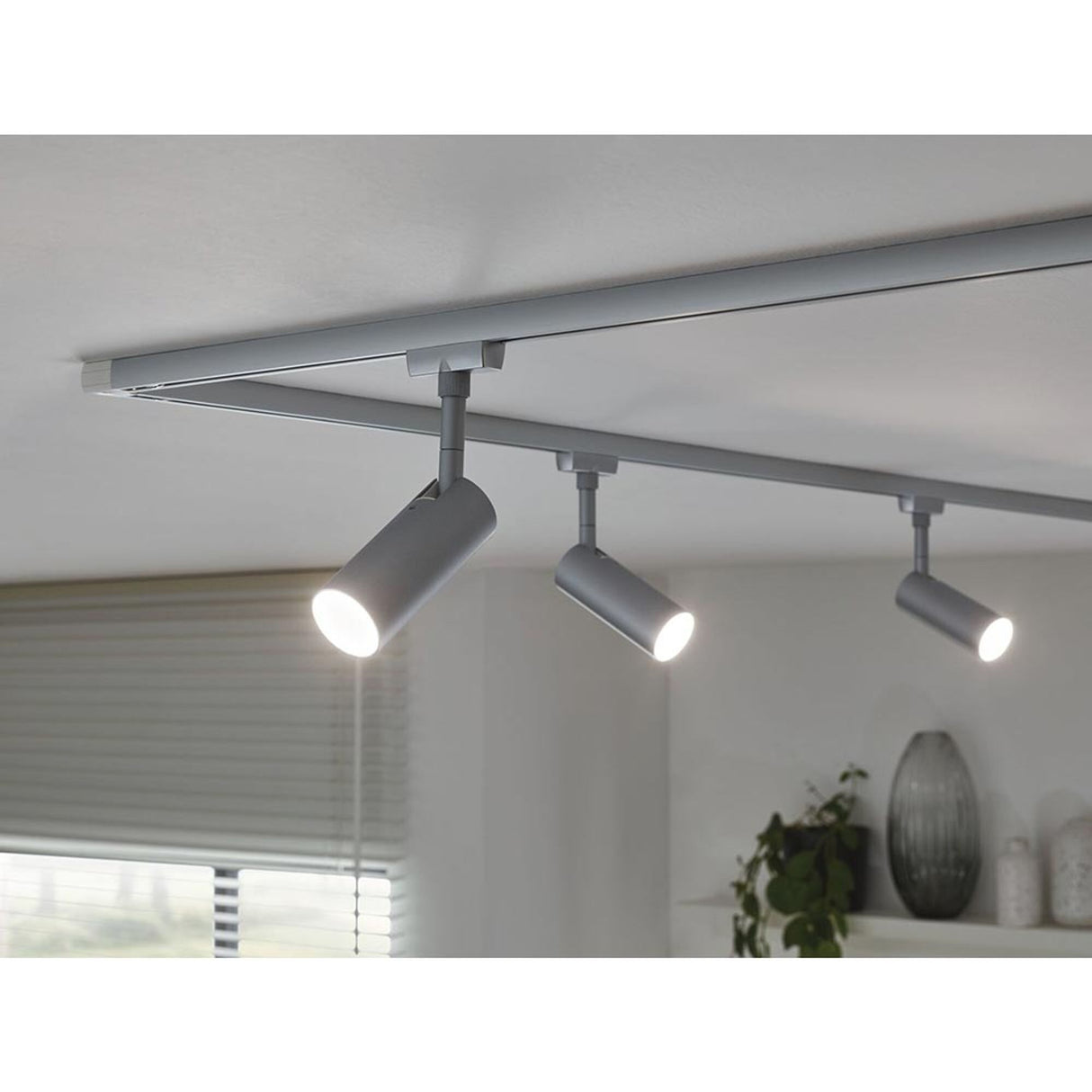 U-Rail LED Schienenspot Tubo Chrom-Matt