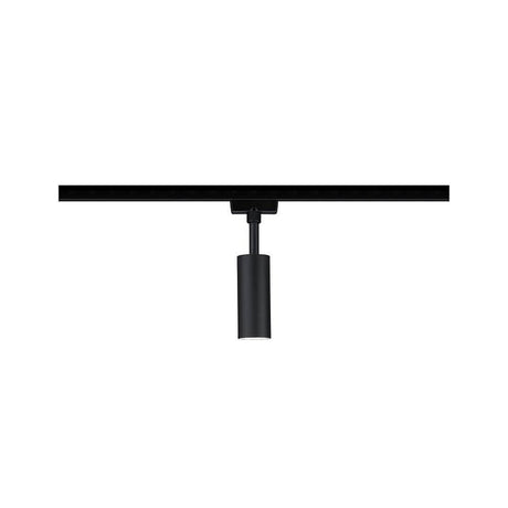 U-Rail LED Schienenspot Tubo Einzelspot Schwarz-Matt, Chrom, verstellbar, neutralweiß 4000K