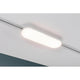 U-Rail Deck LED Panel Weiß an einer Decke montiert, sorgt für blendarmes Licht und moderne Raumbeleuchtung.
