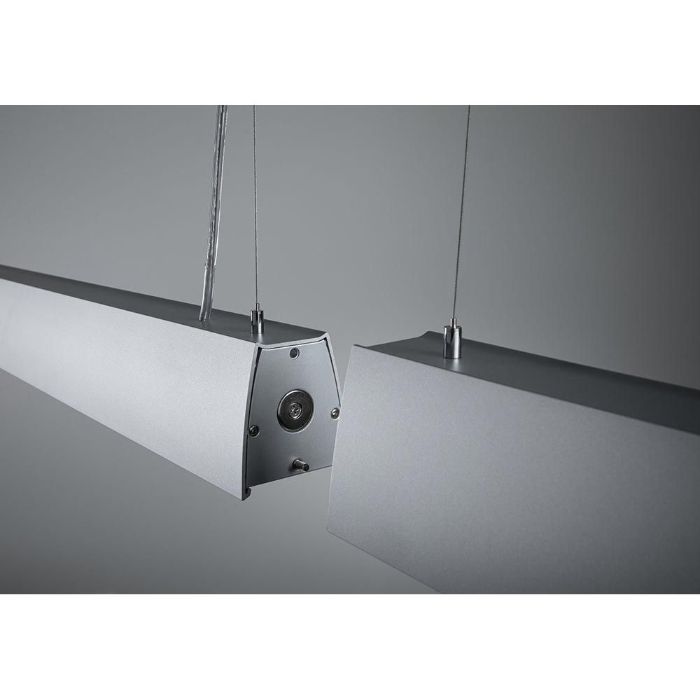 U-Rail Pendant lampe Barre Dimmbar Chrom-Matt