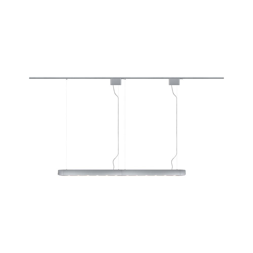 U-Rail Pendant Light Barre Dimmable Chrome Matt