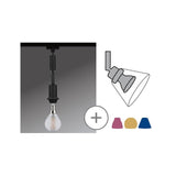 U-Rail Pendant Light DecoSystems Dimmable Black-Matt