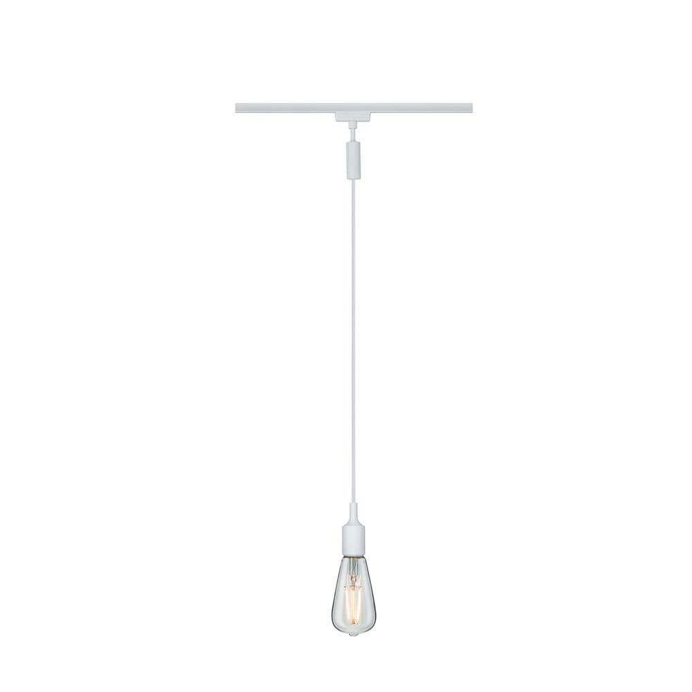 U-Rail pendant lamp adapter Universal White