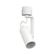 U-Rail Schienenspot Apol II Einzelspot Weiß - flexibler Deckenstrahler für Gänge und Flure.