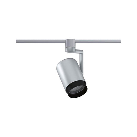 U-Rail Schienenspot Asthene Strahler Chrom an Schiene, flexibler Spot für Gänge und Flure