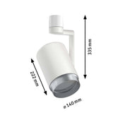 U-Rail rail spot asthene single spot white