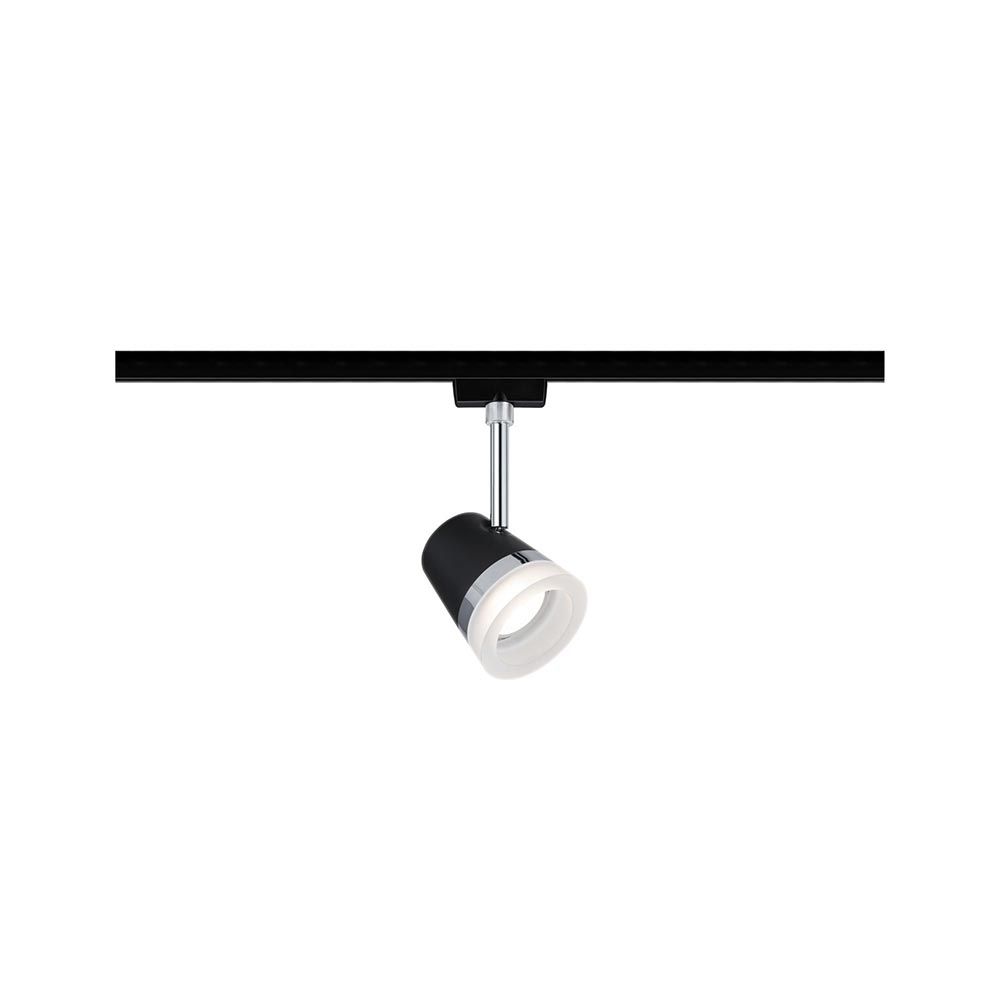 U-Rail Track Spot Cone Single Spot Dimmable Black Matt