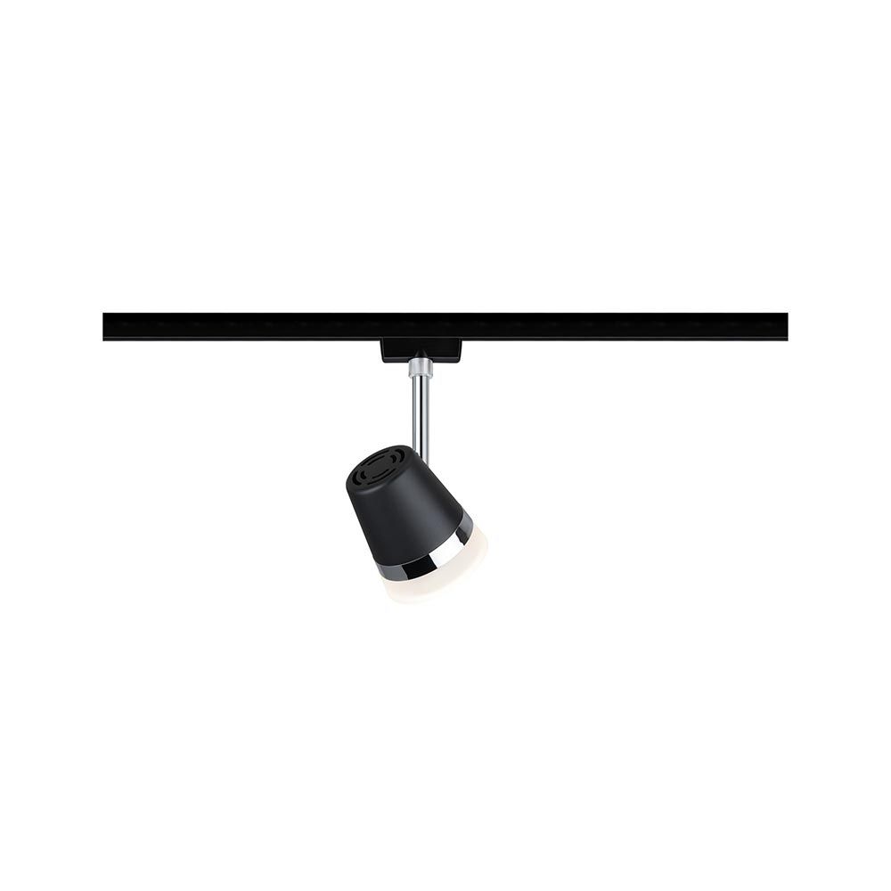 U-Rail Track Spot Cone Single Spot Dimmable Black Matt