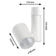 U-Rail Rail Spot Led Zeuzung enkele plek 9 ° wit