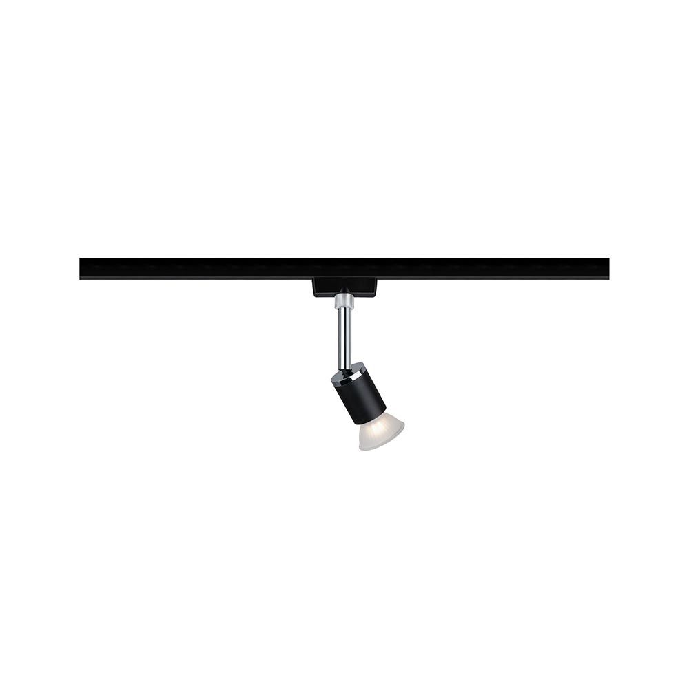 U-Rail Schienenspot Pure II in Schwarz matt, dimmbar, flexibles Lichtdesign für jedes Zuhause.