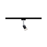 U-Rail Schienenspot Pure II in Schwarz matt, dimmbar, flexibles Lichtdesign für jedes Zuhause.