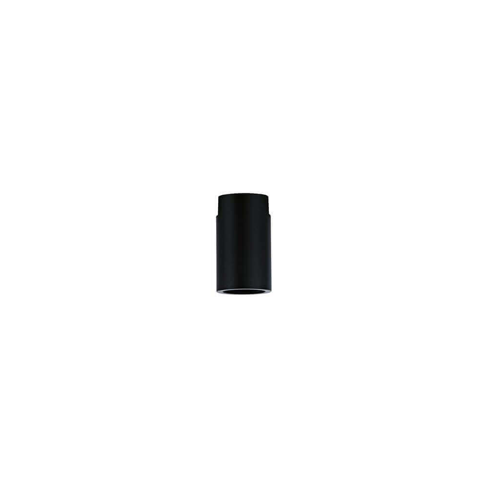 U-Rail Schienenspot Socket Einzelspot Schwarz