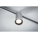 U-Rail Schienenspot Tube Einzelspot Dimmbar Chrom-Matt an der Decke montiert