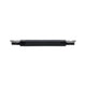 U-Rail Verbinder Flex II Schwarz-Matt von oben, ideal zum Verbinden von Schienen im URail System.