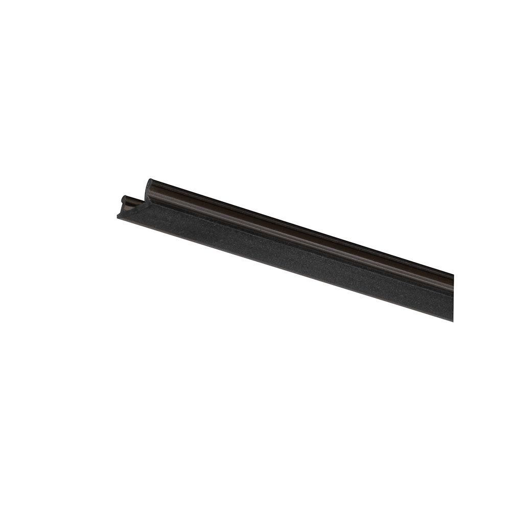 U-Rail-lisävarusteiden kiskopeite 70 cm musta