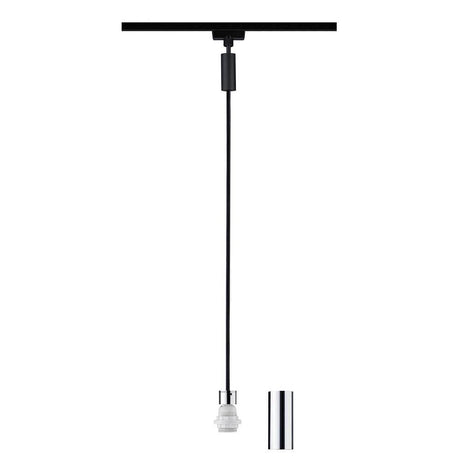 URail 2Easy Basic Pendel max. 20W E27 Schwarz mit abnehmbarer Abdeckung