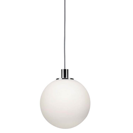 URail 2Easy Alari max.20W Opal 300mm - elegante Kugelleuchte aus opalem Vollglas für blendarmes Licht.