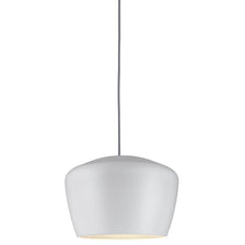 URail 2Easy Schirm Pom Weiß max. 20W als stilvolle Pendelleuchte in modernem Design.